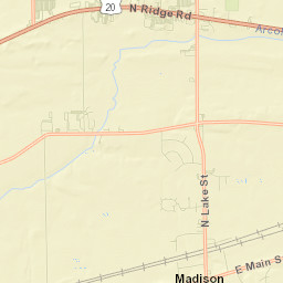 North Madison Street Map