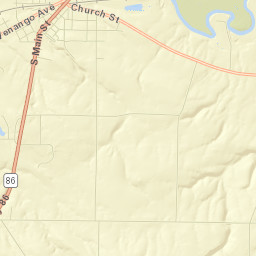 Cambridge Springs Street Map