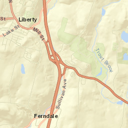 Liberty Street Map