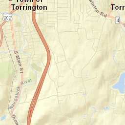 Torrington Street Map