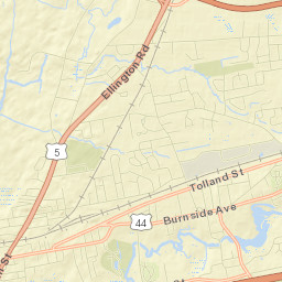 East Hartford Street Map