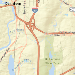 Danielson Street Map