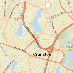 Cranston Street Map