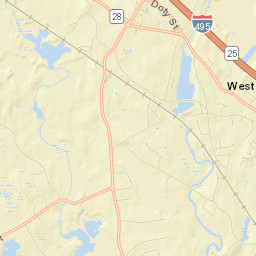 West Wareham Street Map