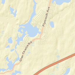 White Island Shores Street Map