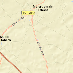 Moreruela de Tábara Street Map