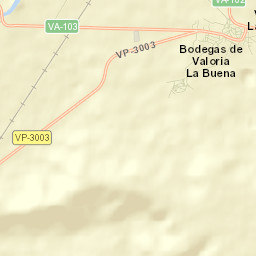 Valoria la Buena Street Map
