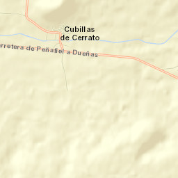 Cubillas de Cerrato Street Map