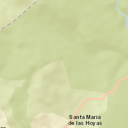 Santa María de las Hoyas Street Map