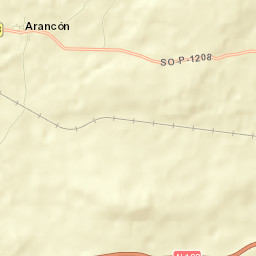 Arancón Street Map