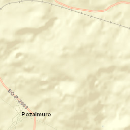 Pozalmuro Street Map