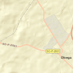 Olvega Street Map