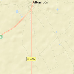 el Torricó / Altorricon Street Map