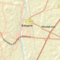Balaguer Street Map