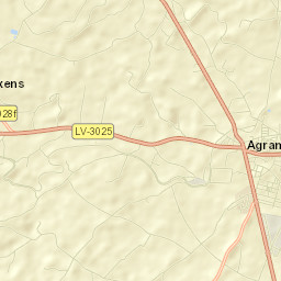 Agramunt Street Map