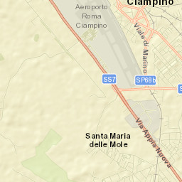 Ciampino Street Map