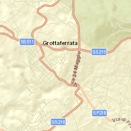 Grottaferrata Street Map