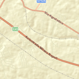 Colle Spina Street Map
