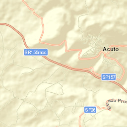 Acuto Street Map