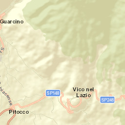 Vico nel Lazio Street Map