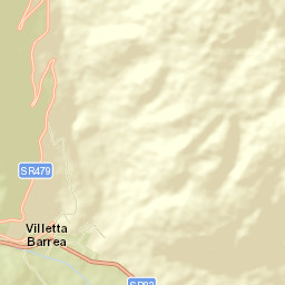 Villetta Barrea Street Map