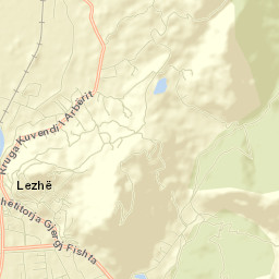 Lezhë Street Map