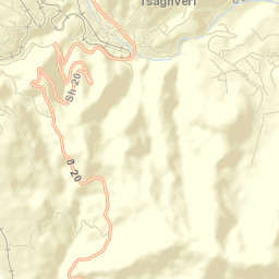 Tsaghveri Street Map