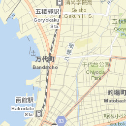 Hakodate Street Map