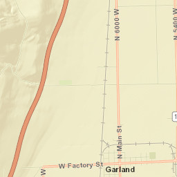 Garland Street Map