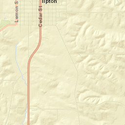 Tipton Street Map
