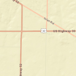 Lee County Street Map