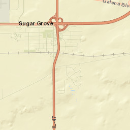 Sugar Grove Street Map