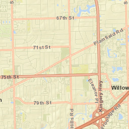 Darien Street Map