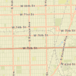Auburn Gresham Street Map