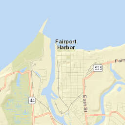 Fairport Harbor Street Map