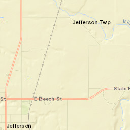 Jefferson Street Map