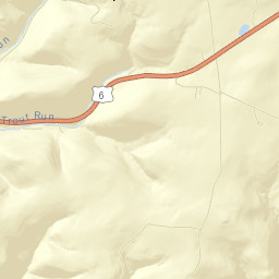 Potter County Street Map
