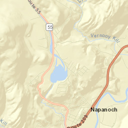 Wawarsing Street Map