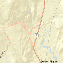 Dover Plains Street Map