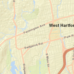 West Hartford Street Map