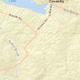 South Coventry Street Map