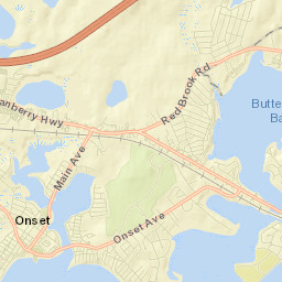 Onset Street Map