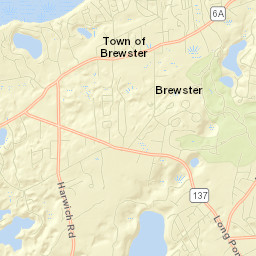 Brewster Street Map