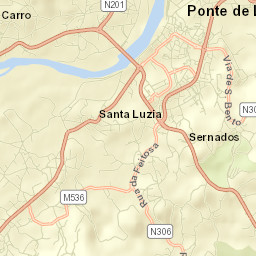 Ponte de Lima Street Map