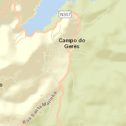 Terras de Bouro Street Map