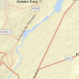 Santa Cruz Street Map