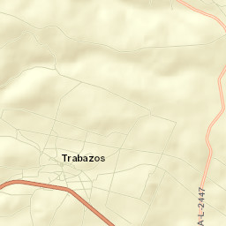 Trabazos Street Map