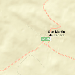 Provincia de Zamora Street Map