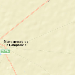 Manganeses de la Lampreana Street Map
