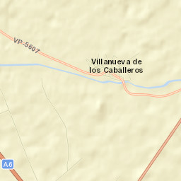 Villanueva de los Caballeros Street Map